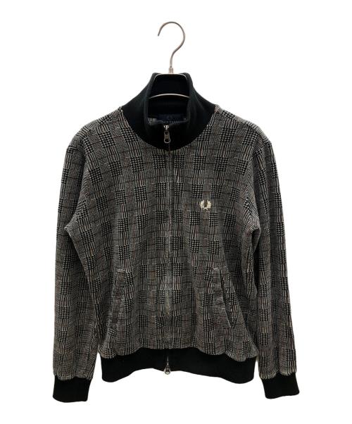 FRED PERRY（フレッドペリー）FRED PERRY (フレッドペリー) トラックジャケット　千鳥格子 グレー サイズ:Sの古着・服飾アイテム