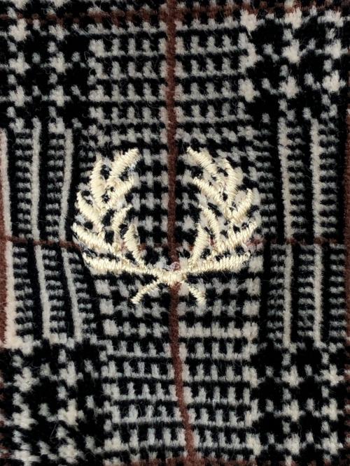 FRED PERRY（フレッドペリー）FRED PERRY (フレッドペリー) トラックジャケット　千鳥格子 グレー サイズ:Sの古着・服飾アイテム