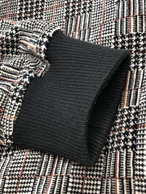 FRED PERRY（フレッドペリー）FRED PERRY (フレッドペリー) トラックジャケット　千鳥格子 グレー サイズ:Sの古着・服飾アイテム