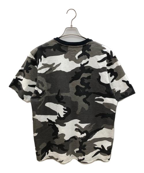 SUPREME（シュプリーム）SUPREME (シュプリーム) SS Pocket Tee　18AW グレー×ホワイト サイズ:Lの古着・服飾アイテム