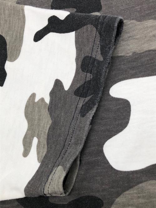 SUPREME（シュプリーム）SUPREME (シュプリーム) SS Pocket Tee　18AW グレー×ホワイト サイズ:Lの古着・服飾アイテム