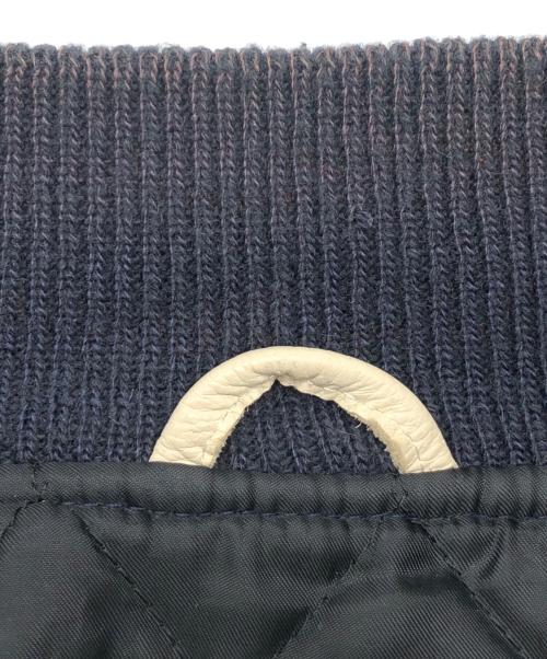 GB sport（ゴールデンベアスポーツ）GB sport (ゴールデンベアスポーツ) 00sスタジャン 白タグ 古着 ネイビー×ホワイト サイズ:Lの古着・服飾アイテム