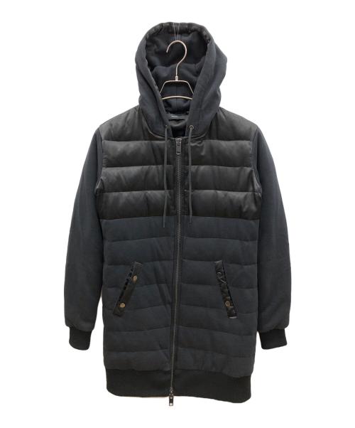 DIESEL（ディーゼル）DIESEL (ディーゼル) ダウンコート ブラック サイズ:Sの古着・服飾アイテム