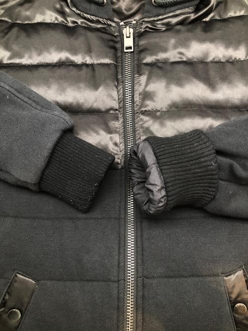 DIESEL（ディーゼル）DIESEL (ディーゼル) ダウンコート ブラック サイズ:Sの古着・服飾アイテム