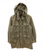 DIESELディーゼル）の古着「ミリタリーモッズコート　Y2K」｜カーキ