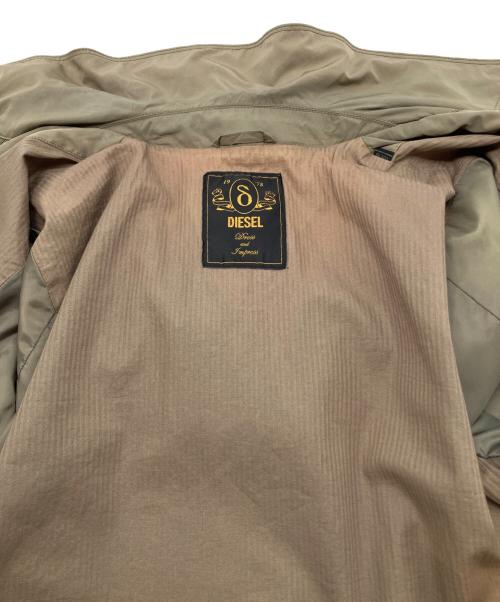 DIESEL（ディーゼル）DIESEL (ディーゼル) ミリタリーモッズコート　Y2K カーキ サイズ:XSの古着・服飾アイテム