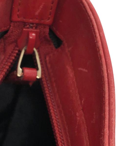 GUCCI（グッチ）GUCCI (グッチ) トートバッグ ベージュ×レッドの古着・服飾アイテム