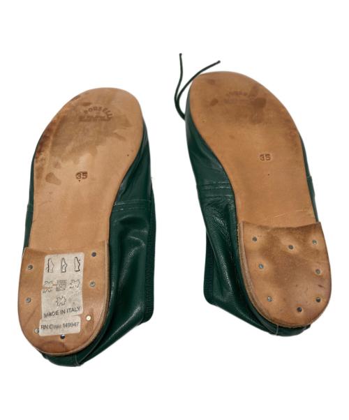 A.P.C.（アーペーセー）A.P.C. (アーペーセー) E.PORSELLI グリーン サイズ:22.5の古着・服飾アイテム