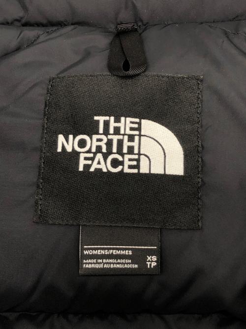 THE NORTH FACE（ザ ノース フェイス）THE NORTH FACE (ザ ノース フェイス) 中綿ベスト　1996 RETRO NUPTSE ブラック×ゴールドカラー サイズ:XSの古着・服飾アイテム