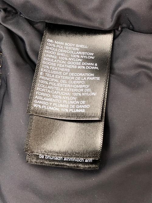 THE NORTH FACE（ザ ノース フェイス）THE NORTH FACE (ザ ノース フェイス) 中綿ベスト　1996 RETRO NUPTSE ブラック×ゴールドカラー サイズ:XSの古着・服飾アイテム