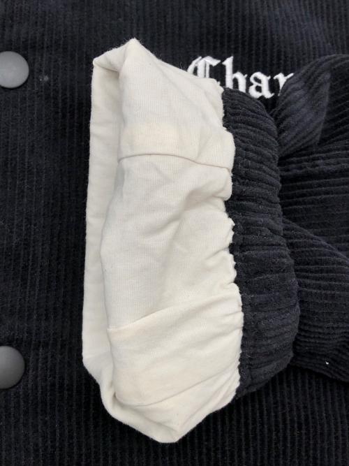 Champion（チャンピオン）Champion (チャンピオン) コーデュロイジャケット ブラック サイズ:Lの古着・服飾アイテム