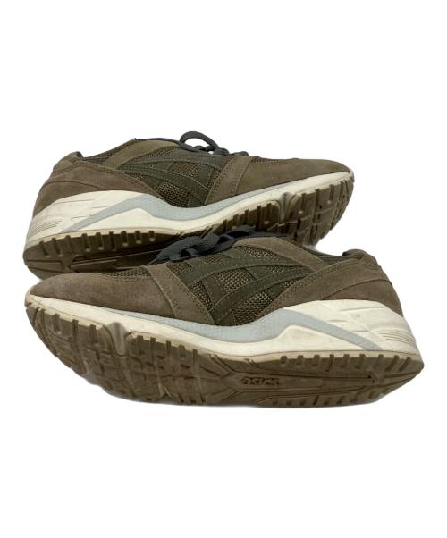 asics（アシックス）asics (アシックス) Tiger カーキ×ホワイト サイズ:26の古着・服飾アイテム