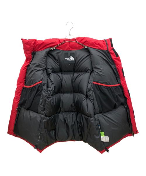 THE NORTH FACE（ザ ノース フェイス）THE NORTH FACE (ザ ノース フェイス) ダウンジャケット　ヒムダウンパーカ レッド×ブラック サイズ:Ｍの古着・服飾アイテム