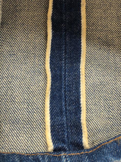 LEVI'S（リーバイス）LEVI'S (リーバイス) 90s 504セルビッチデニムパンツ 1995年4月製 釦裏J22 スモールe 古着 インディゴ サイズ:W29×L36の古着・服飾アイテム