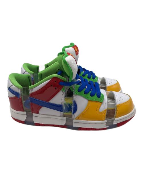 NIKE SB（ナイキエスビー）NIKE SB (ナイキエスビー) DUNK LOW OG QS グリーン×ホワイト×ブルー サイズ:27cmの古着・服飾アイテム