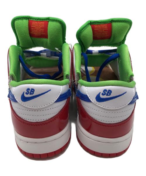 NIKE SB（ナイキエスビー）NIKE SB (ナイキエスビー) DUNK LOW OG QS グリーン×ホワイト×ブルー サイズ:27cmの古着・服飾アイテム