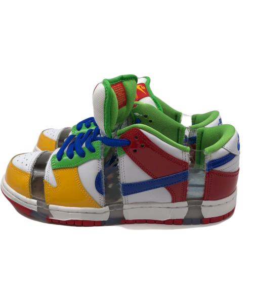 NIKE SB（ナイキエスビー）NIKE SB (ナイキエスビー) DUNK LOW OG QS グリーン×ホワイト×ブルー サイズ:27cmの古着・服飾アイテム