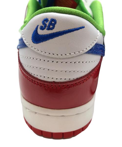 NIKE SB（ナイキエスビー）NIKE SB (ナイキエスビー) DUNK LOW OG QS グリーン×ホワイト×ブルー サイズ:27cmの古着・服飾アイテム
