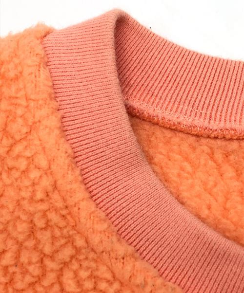 SUPREME（シュプリーム）SUPREME (シュプリーム) Polartec Deep Pile Crewneck　17AW オレンジ サイズ:XLの古着・服飾アイテム