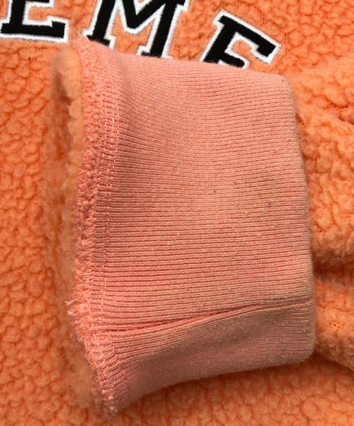 SUPREME（シュプリーム）SUPREME (シュプリーム) Polartec Deep Pile Crewneck　17AW オレンジ サイズ:XLの古着・服飾アイテム