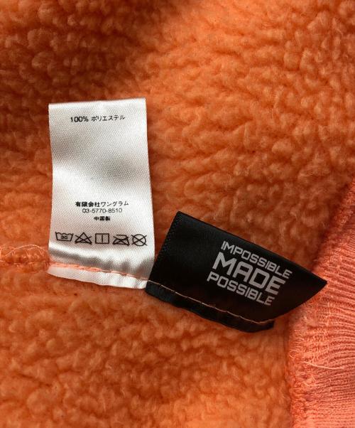 SUPREME（シュプリーム）SUPREME (シュプリーム) Polartec Deep Pile Crewneck　17AW オレンジ サイズ:XLの古着・服飾アイテム