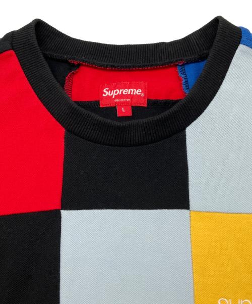 SUPREME（シュプリーム）SUPREME (シュプリーム) 半袖カットソー　patchwork pique tee マルチカラー サイズ:Lの古着・服飾アイテム