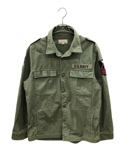 AVIREX（アヴィレックス）AVIREX (アヴィレックス) ミリタリージャケット カーキ サイズ:2XLの古着・服飾アイテム