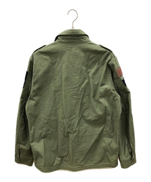 AVIREX（アヴィレックス）AVIREX (アヴィレックス) ミリタリージャケット カーキ サイズ:2XLの古着・服飾アイテム