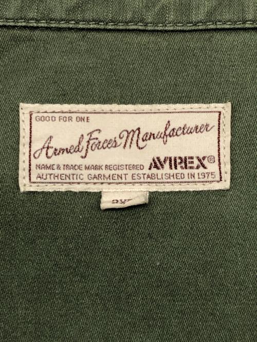 AVIREX（アヴィレックス）AVIREX (アヴィレックス) ミリタリージャケット カーキ サイズ:2XLの古着・服飾アイテム