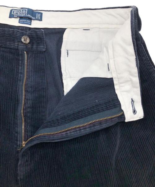 POLO RALPH LAUREN（ポロ・ラルフローレン）POLO RALPH LAUREN (ポロ・ラルフローレン) 90sコーデュロイパンツ　古着 ネイビー サイズ:W36×L30の古着・服飾アイテム