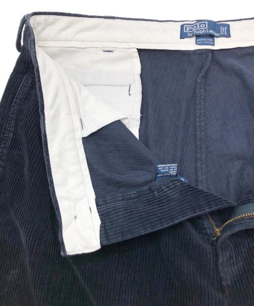 POLO RALPH LAUREN（ポロ・ラルフローレン）POLO RALPH LAUREN (ポロ・ラルフローレン) 90sコーデュロイパンツ　古着 ネイビー サイズ:W36×L30の古着・服飾アイテム