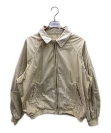 FERRE JEANS（フリージーンズ）の古着「90sスイングトップ　推定90s　古着」｜ベージュ