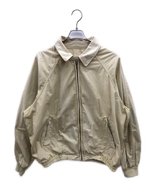 FERRE JEANS（フリージーンズ）FERRE JEANS (フリージーンズ) 90sスイングトップ　推定90s　古着 ベージュ サイズ:42の古着・服飾アイテム