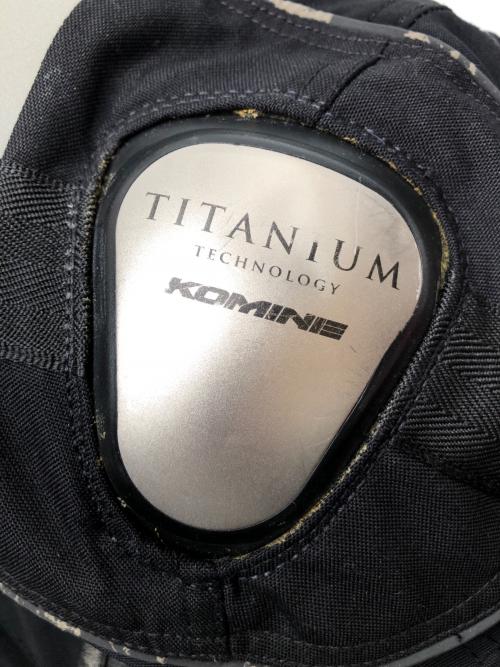 komine（コミネ）komine (コミネ) プロテクタージャケット ブラック サイズ:2XLの古着・服飾アイテム