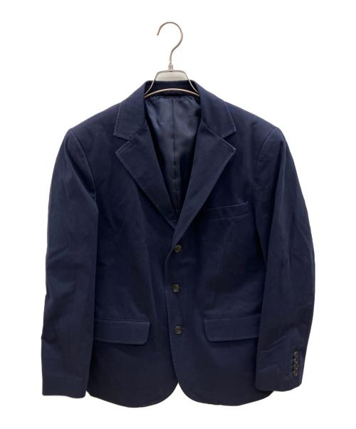 Eddie Bauer（エディーバウアー）Eddie Bauer (エディーバウアー) 00s3Bジャケット 緑タグ 古着 ネイビー サイズ:Ｍの古着・服飾アイテム