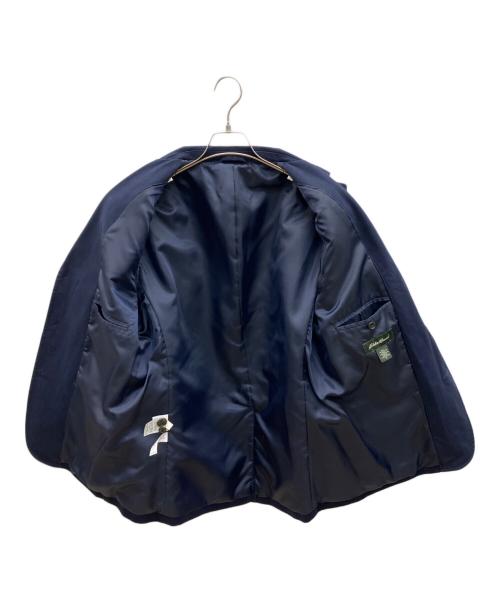 Eddie Bauer（エディーバウアー）Eddie Bauer (エディーバウアー) 00s3Bジャケット 緑タグ 古着 ネイビー サイズ:Ｍの古着・服飾アイテム
