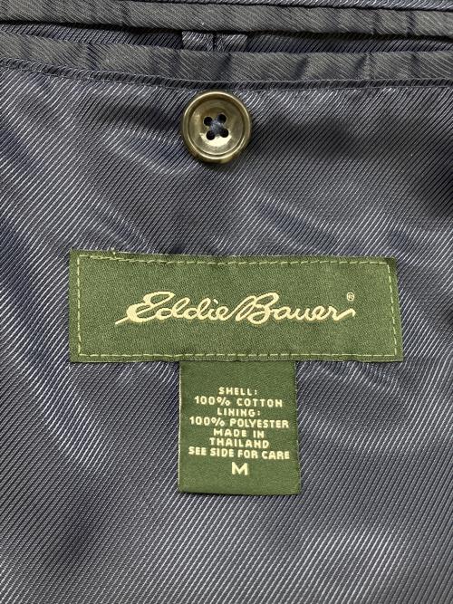 Eddie Bauer（エディーバウアー）Eddie Bauer (エディーバウアー) 00s3Bジャケット 緑タグ 古着 ネイビー サイズ:Ｍの古着・服飾アイテム