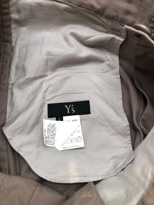 Y's（ワイズ）Y's (ワイズ) パンツ ベージュ サイズ:2の古着・服飾アイテム
