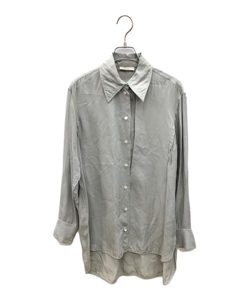 CELINE（セリーヌ）CELINE (セリーヌ) 長袖シャツ ライトグレー サイズ:36の古着・服飾アイテム