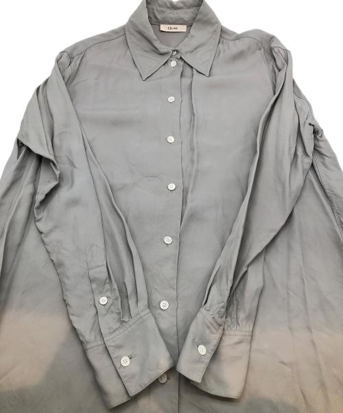 CELINE（セリーヌ）CELINE (セリーヌ) 長袖シャツ ライトグレー サイズ:36の古着・服飾アイテム
