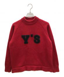 Y's（ワイズ）の古着「厚手ニット」｜レッド