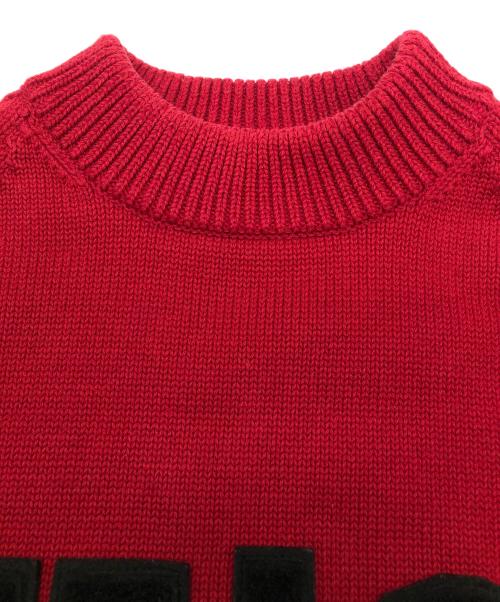 Y's（ワイズ）Y's (ワイズ) 厚手ニット レッド サイズ:2の古着・服飾アイテム