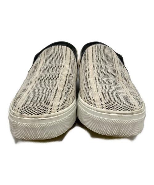 CELINE（セリーヌ）CELINE (セリーヌ) スリッポン アイボリー×ブラック サイズ:25cmの古着・服飾アイテム