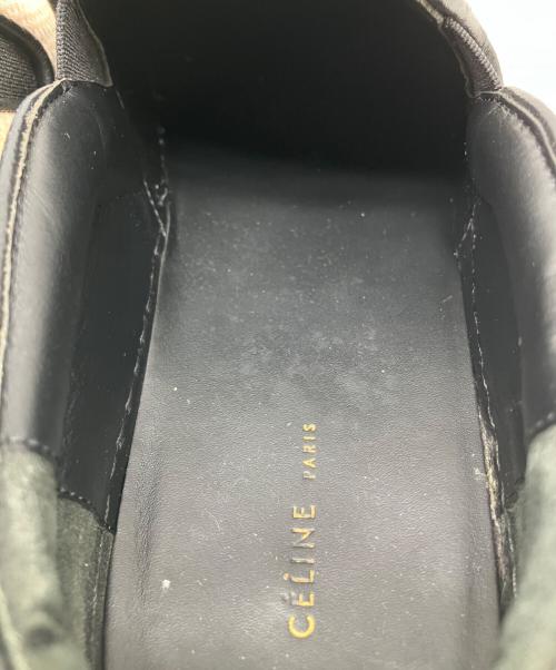 CELINE（セリーヌ）CELINE (セリーヌ) スリッポン アイボリー×ブラック サイズ:25cmの古着・服飾アイテム