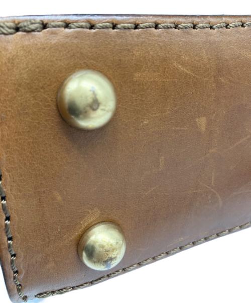 Herz（ヘルツ）Herz (ヘルツ) ハンドバッグ キャメルの古着・服飾アイテム