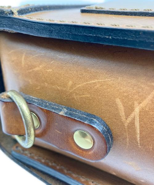 Herz（ヘルツ）Herz (ヘルツ) ハンドバッグ キャメルの古着・服飾アイテム