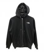 THE NORTH FACEザ ノース フェイス）の古着「スクエアロゴフルジップ」｜ブラック