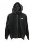 THE NORTH FACE（ザ ノース フェイス）の古着「スクエアロゴフルジップ」｜ブラック