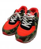 NIKEナイキ）の古着「AIR MAX 90 SP」｜カーキ×レッド