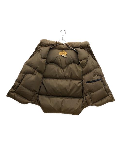 Rocky Mountain FeatherBed（ロッキーマウンテンフェザーベッド）Rocky Mountain FeatherBed (ロッキーマウンテンフェザーベッド) 70sダウンベスト　古着 ブラウン×ベージュ サイズ:42の古着・服飾アイテム